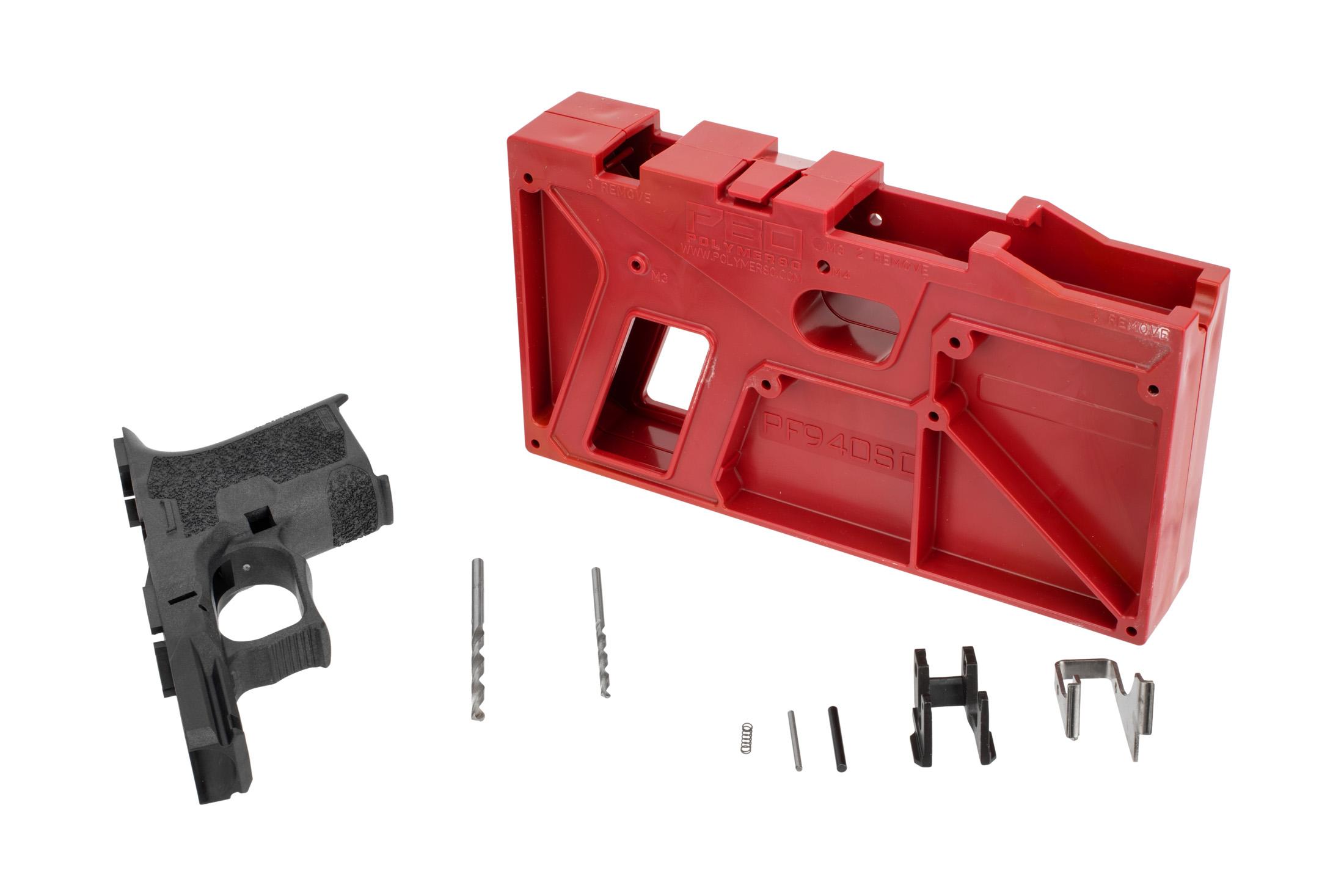 Polymer 80 PF940SC 80% SubCompact Frame Kit - Black P80-PF940SC-BLK